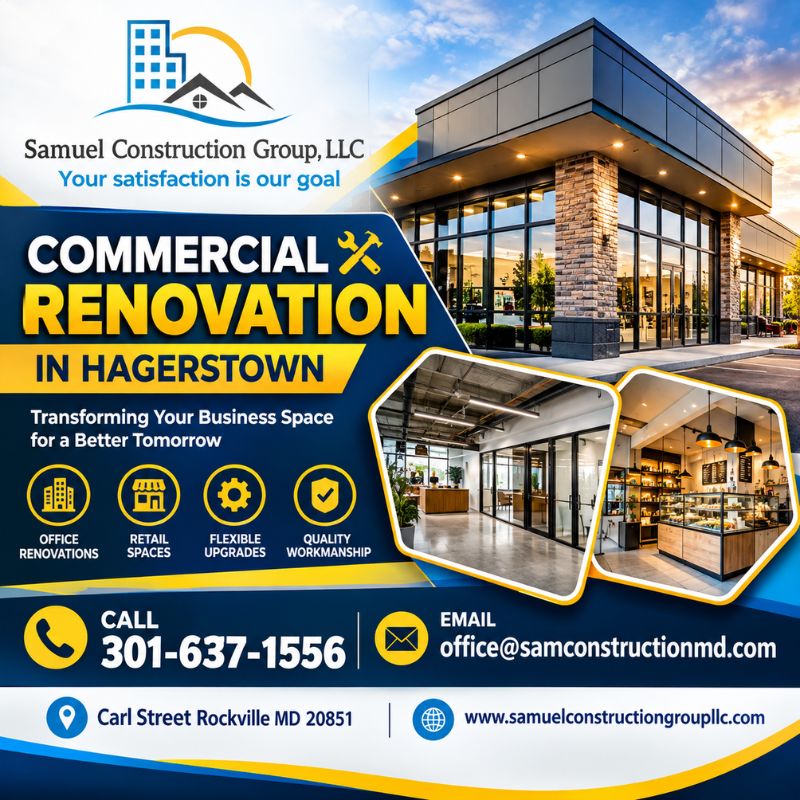 Upgrade Your Property with Commercial Renovation in Hagerstown